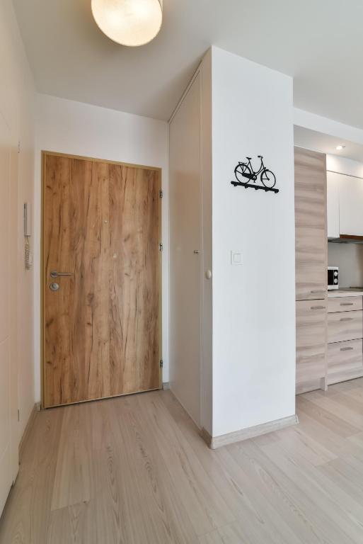 Kuchyňa alebo kuchynka v ubytovaní LTC Apartments Malczewskiego Centrum