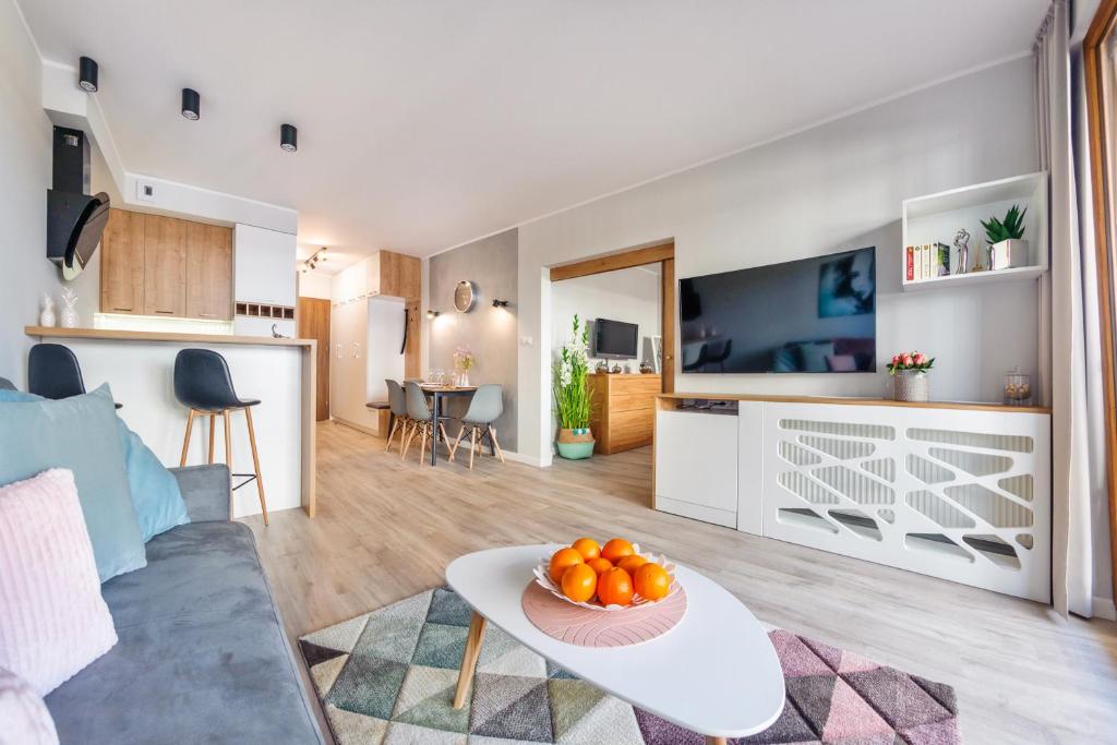 Apartamenty Sun & Snow Kołobrzeg Resorts z basenem - Apartment With Terrace