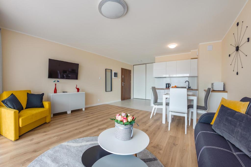 Apartamenty Sun & Snow Kołobrzeg Resorts z basenem - Studio Apartment