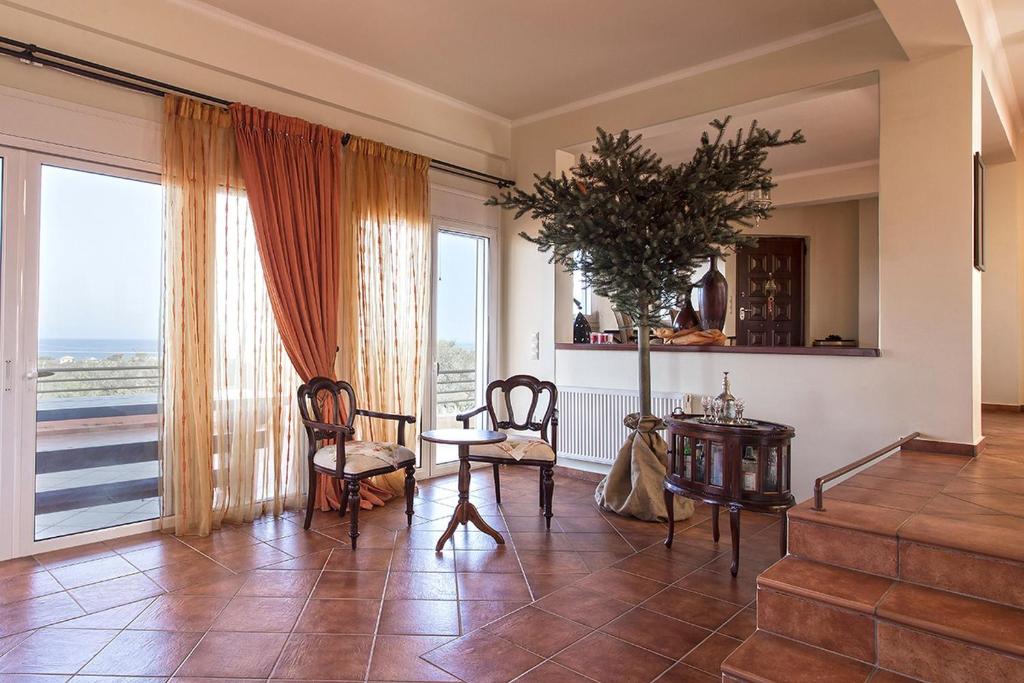 Balkón alebo terasa v ubytovaní NV Luxury Villa