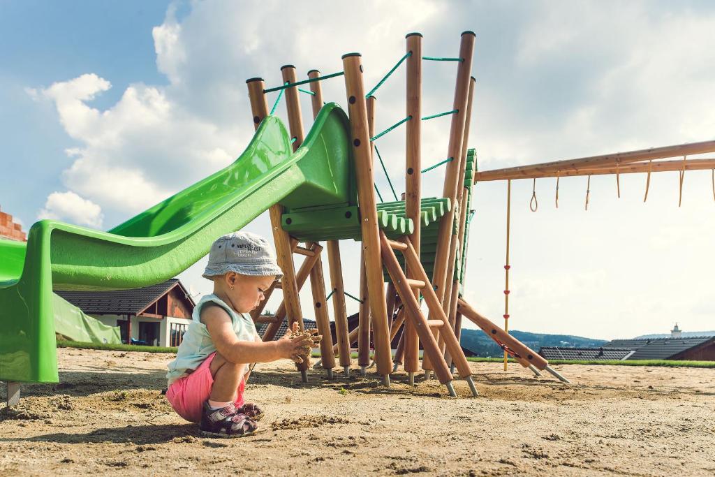 Herní místnost nebo prostor pro děti v ubytování Residence Lipno
