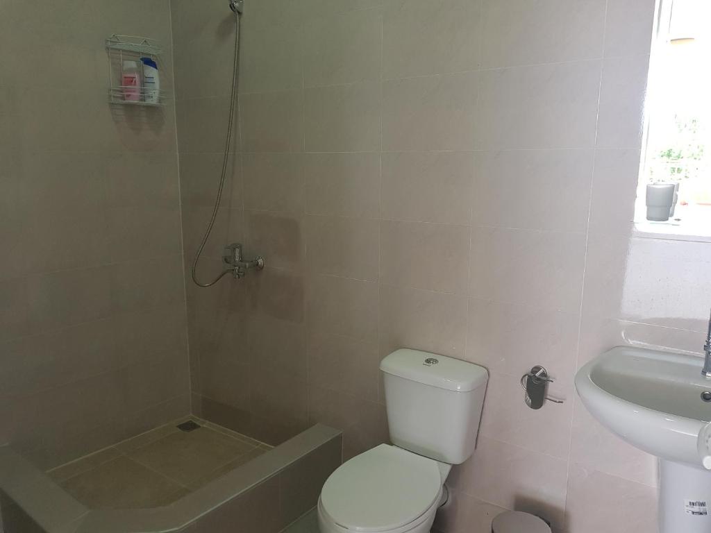 Koupelna v ubytování White House in Kakheti Eniseli