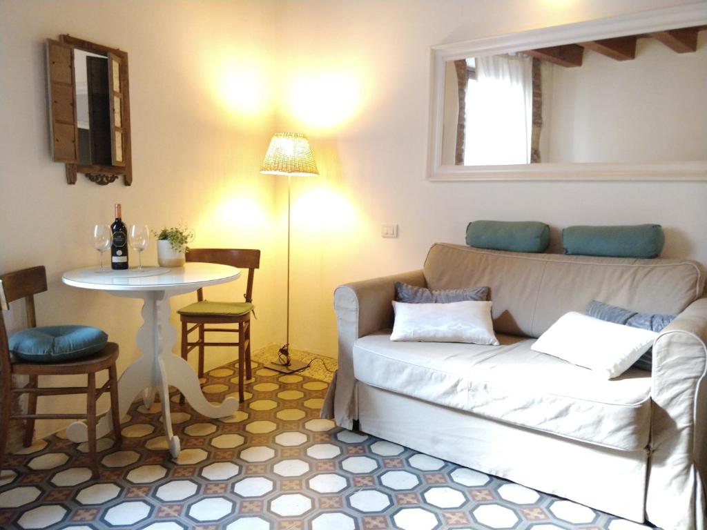Posedenie v ubytovaní La Casa sui Portici