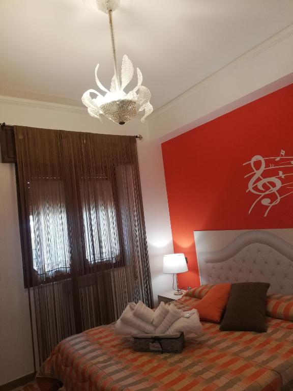 Postel nebo postele na pokoji v ubytování B&B Centrum Palmi