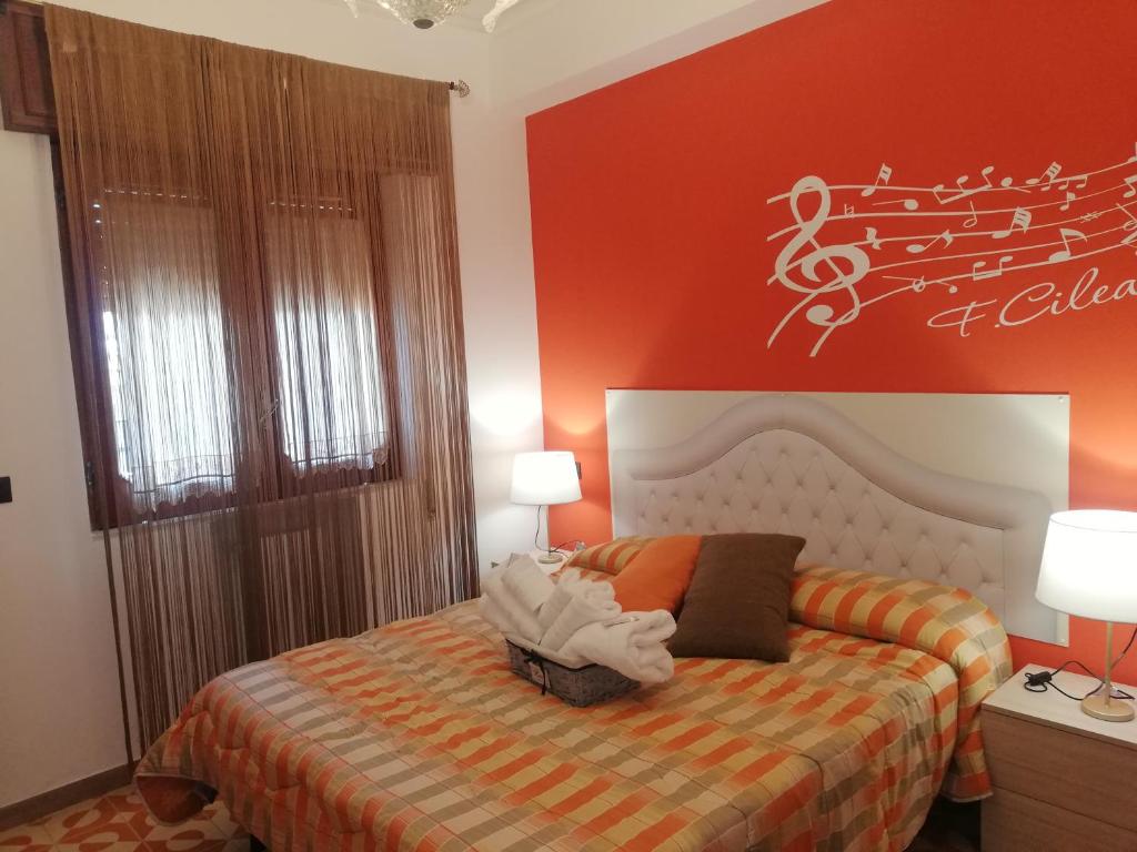 Postel nebo postele na pokoji v ubytování B&B Centrum Palmi