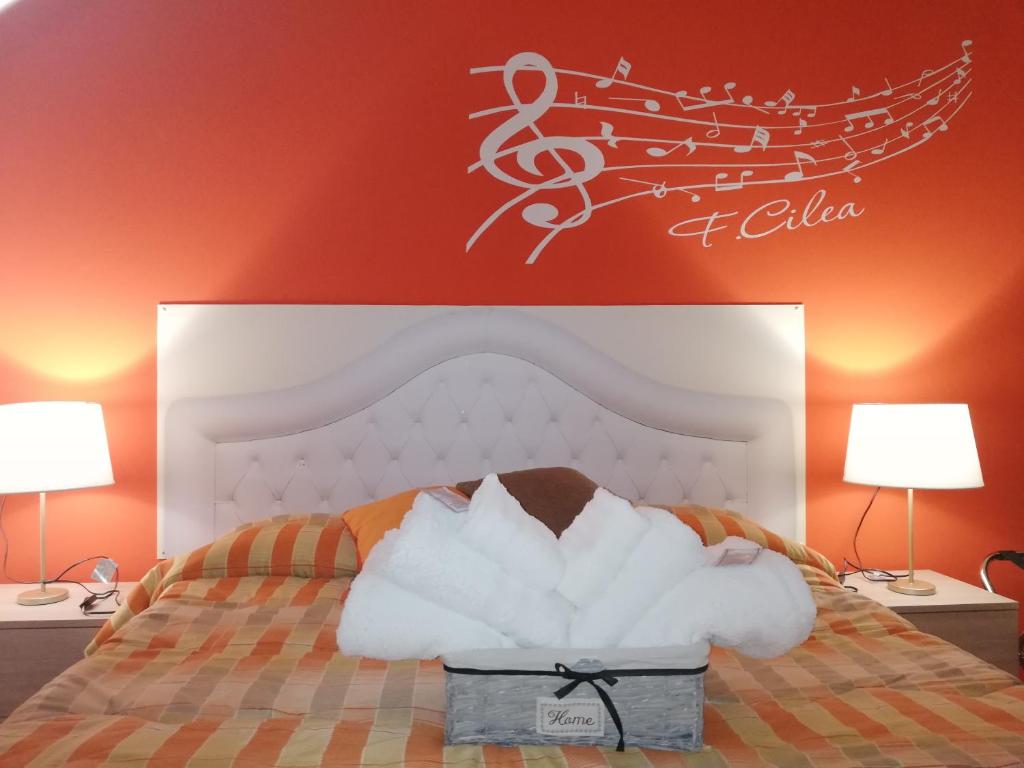 Postel nebo postele na pokoji v ubytování B&B Centrum Palmi