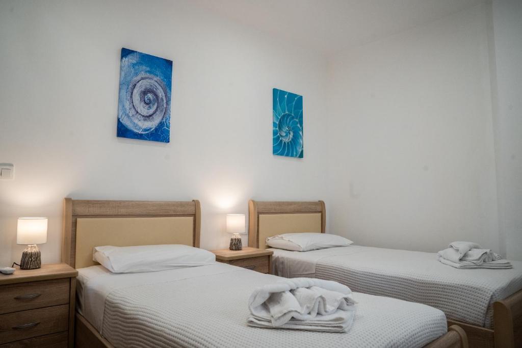 Posteľ alebo postele v izbe v ubytovaní Dream Houses