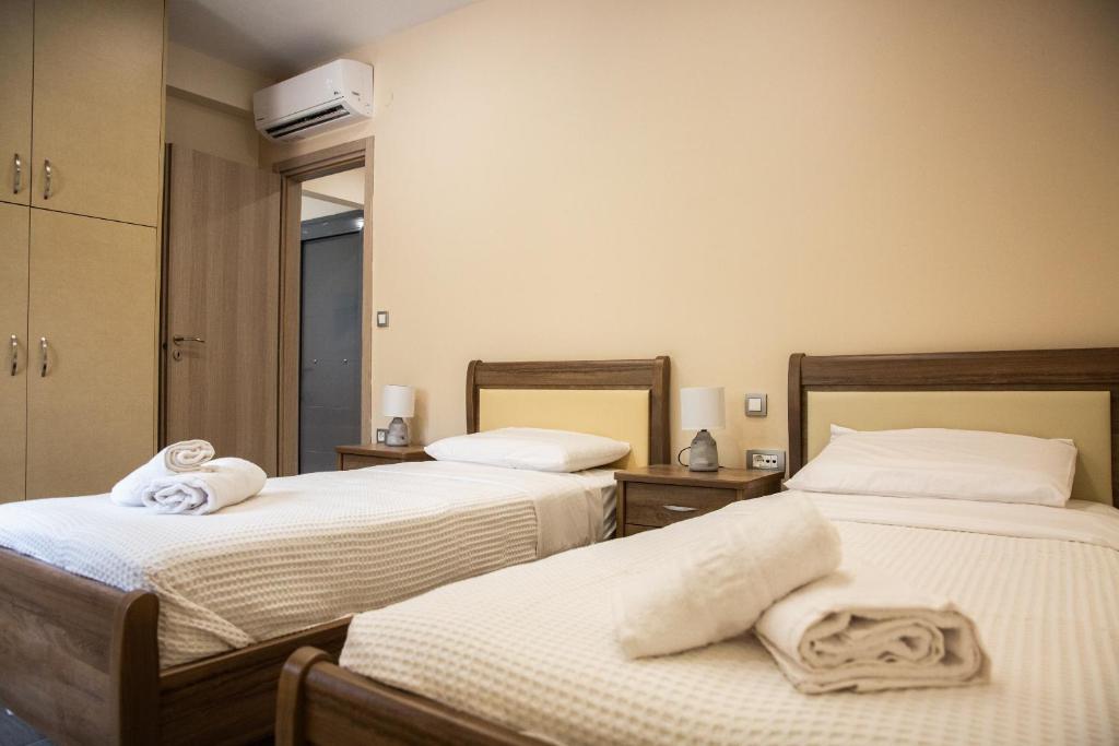 Posteľ alebo postele v izbe v ubytovaní Dream Houses