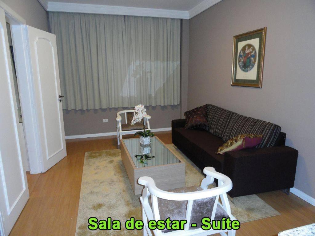 Posezení v ubytování Apucarana Palace Hotel
