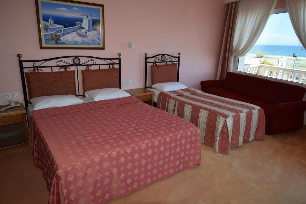 Postel nebo postele na pokoji v ubytování Hotel Aperio