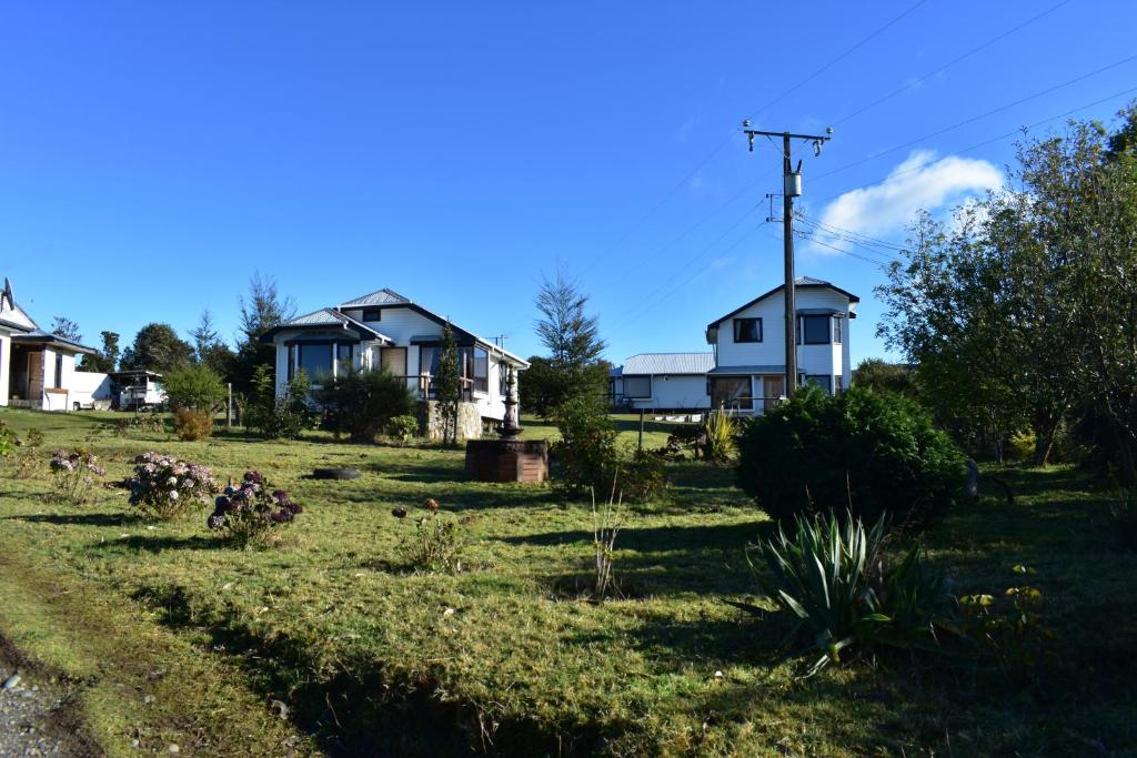 Zahrada ubytování Cabañas Vista Tranquila Chiloé
