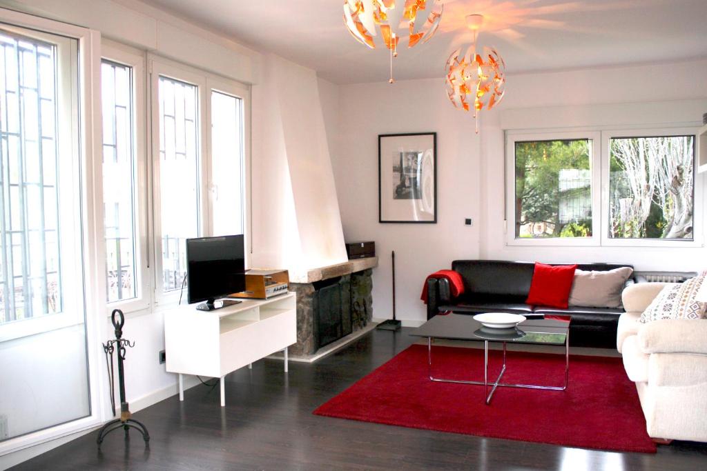 Posezení v ubytování Piedra Libre Apartamentos