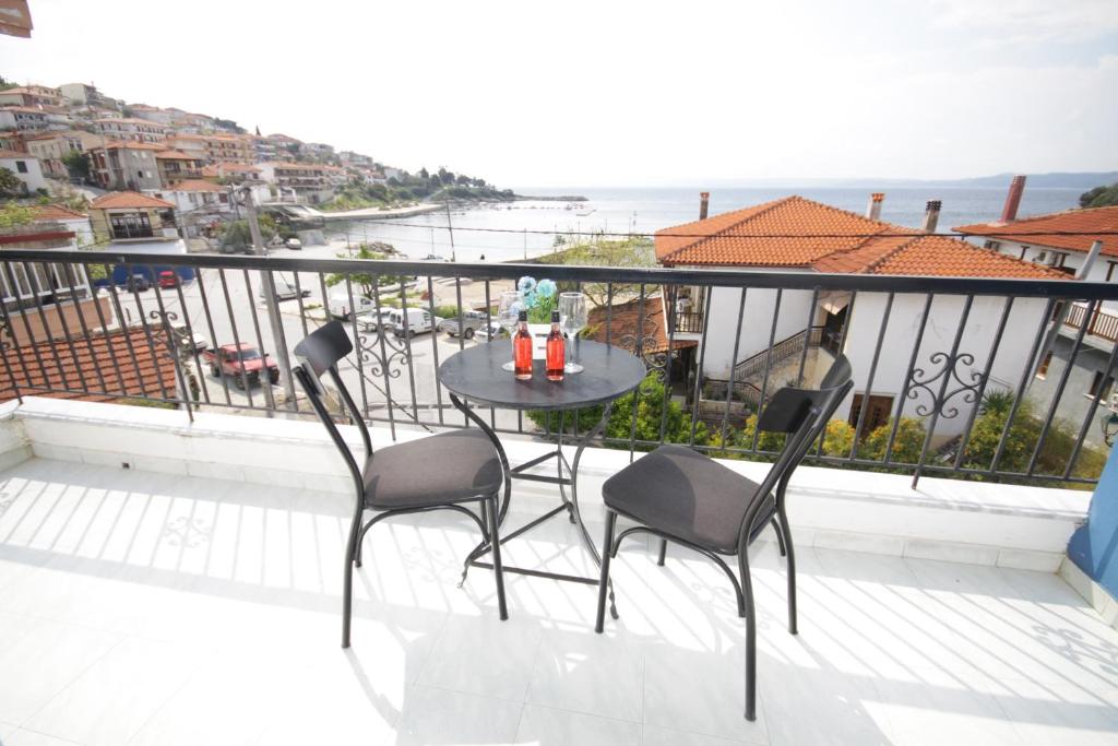 Balkón nebo terasa v ubytování Hotel Elena