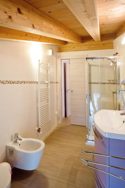 Łazienka w obiekcie B&B La Casa di Rosa