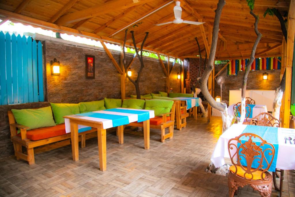 Posezení v ubytování Kaliptus Hotel