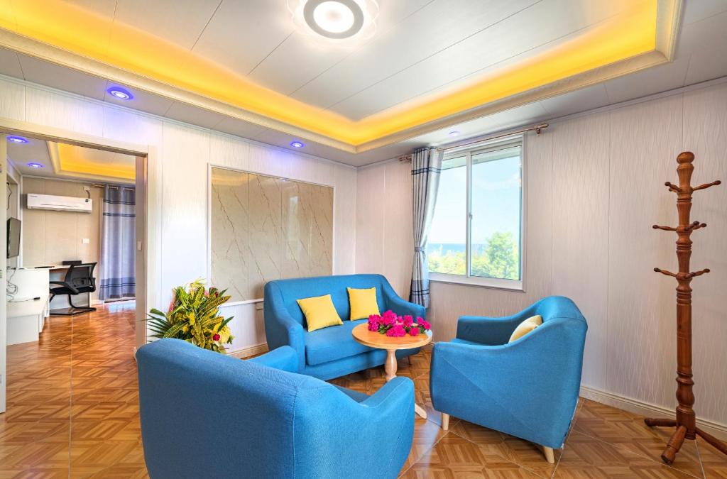 Posezení v ubytování Riverside Hotel