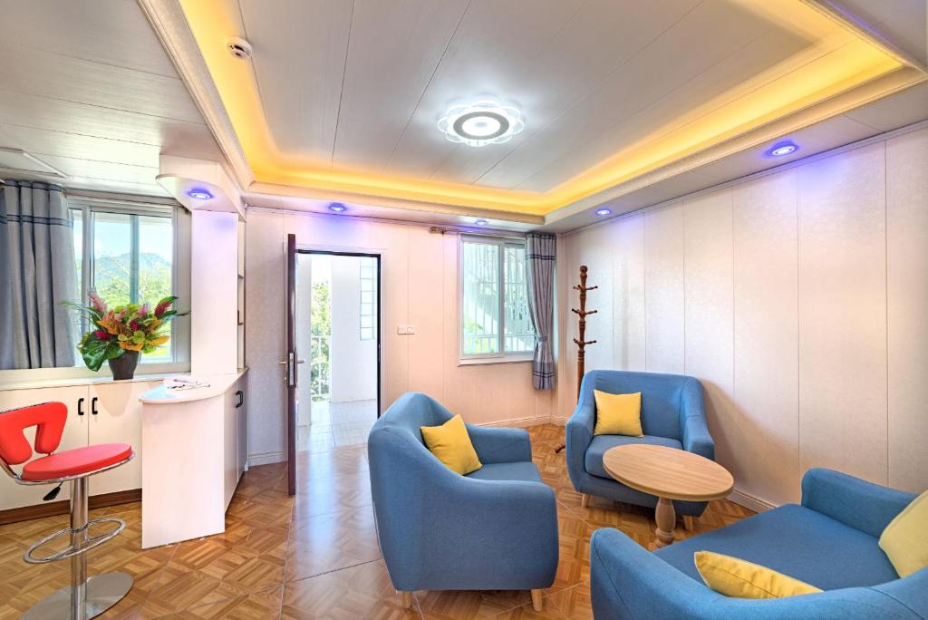 Posezení v ubytování Riverside Hotel