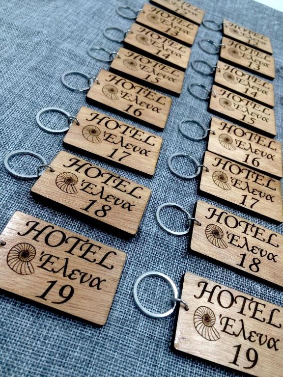 Certifikát, hodnocení, plakát nebo jiný dokument vystavený v ubytování Hotel Elena