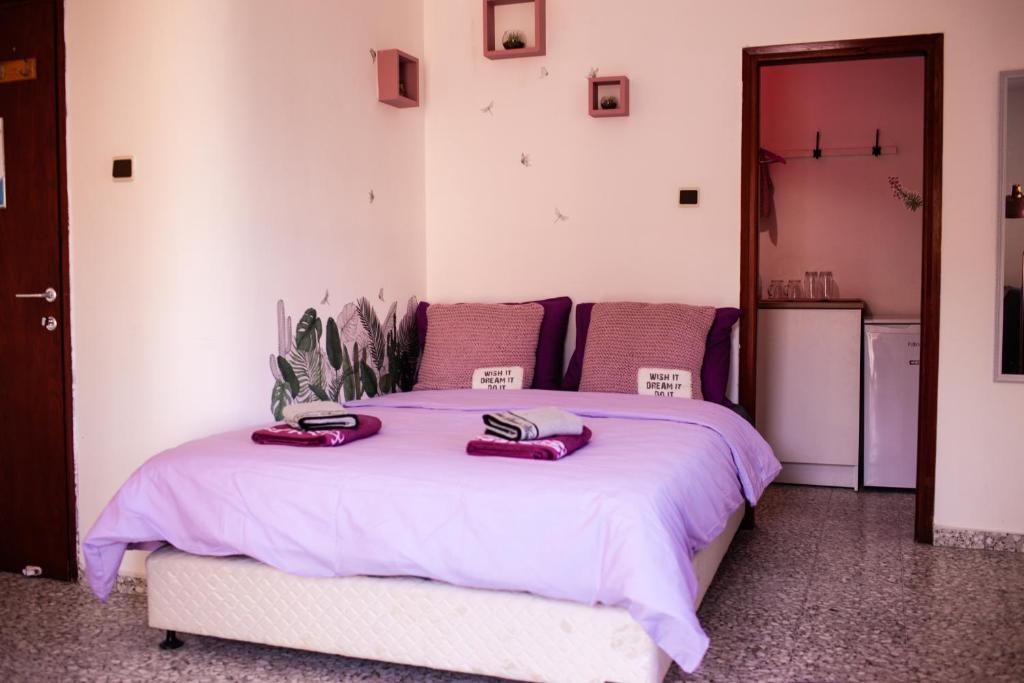 Llit o llits en una habitació de Exodus Hostel & Dive Center