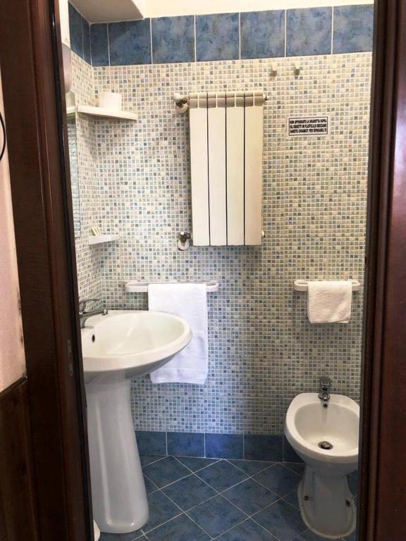 Koupelna v ubytování Camere Sul Mare