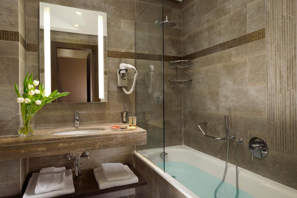 Kúpeľňa v ubytovaní Hotel Diamante