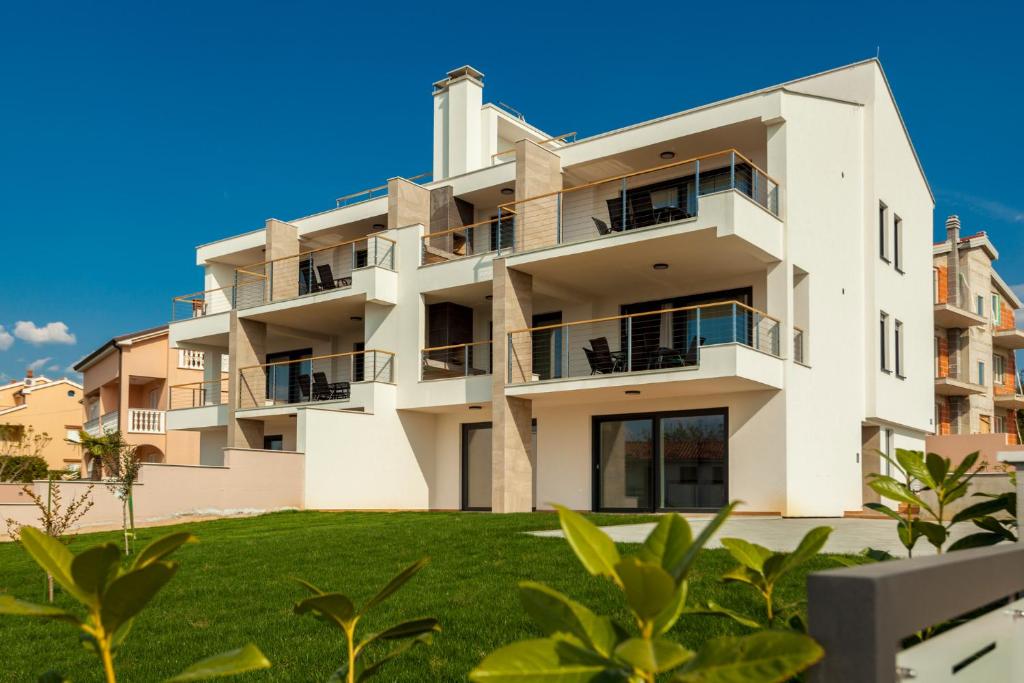 Bygningen som lejligheden ligger i