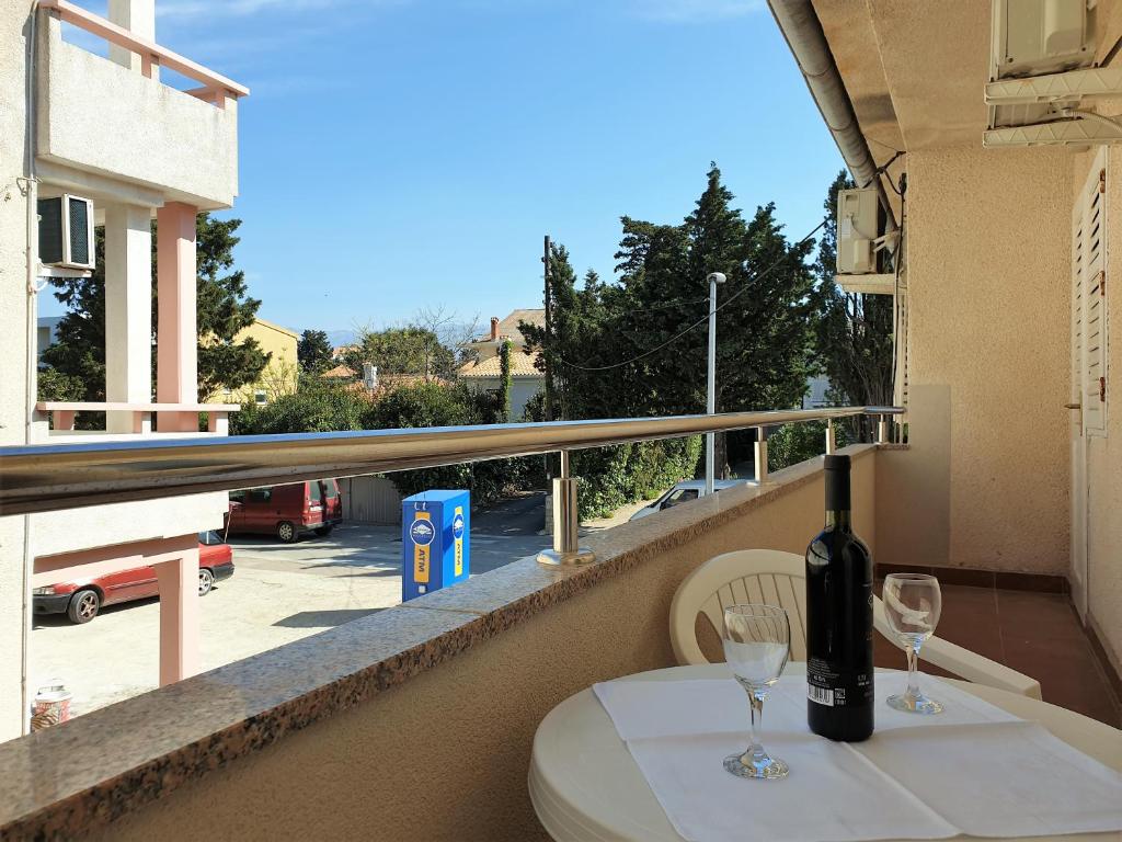 Balkón nebo terasa v ubytování Guest House Miro