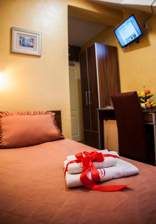 Postel nebo postele na pokoji v ubytování Guesthouse Villa Modex