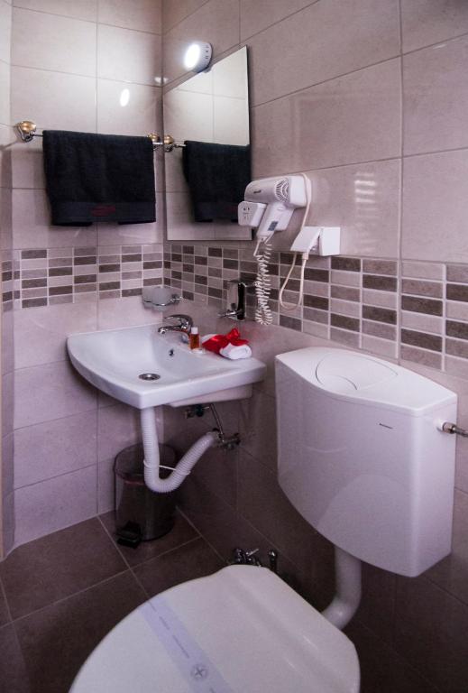 Koupelna v ubytování Guesthouse Villa Modex
