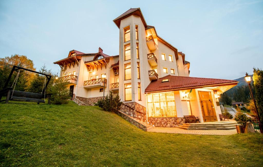 Budova, v ktorej sa hotel nachádza