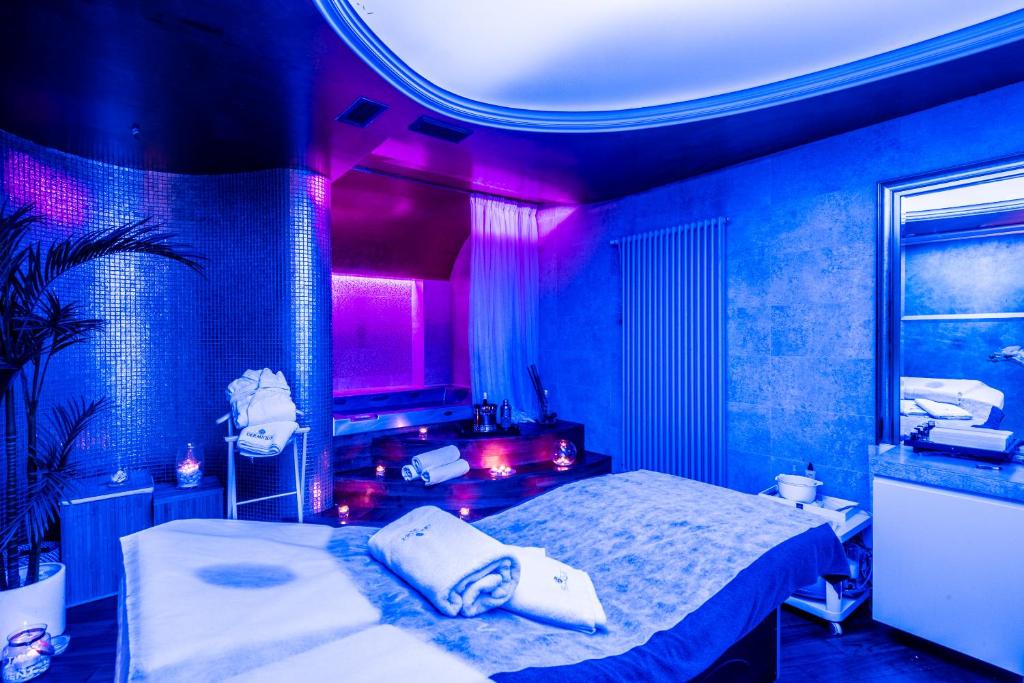 Posteľ alebo postele v izbe v ubytovaní A11 Apartments & SPA Dermique
