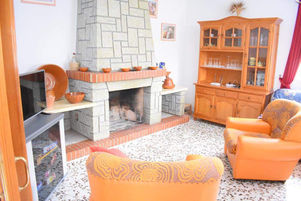 Posedenie v ubytovaní CASA RURAL ALEJO