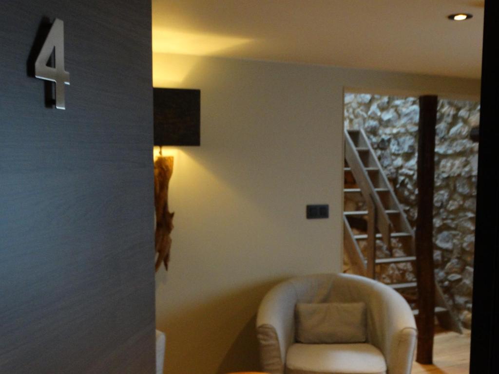 Posezení v ubytování Hotel le Fenil