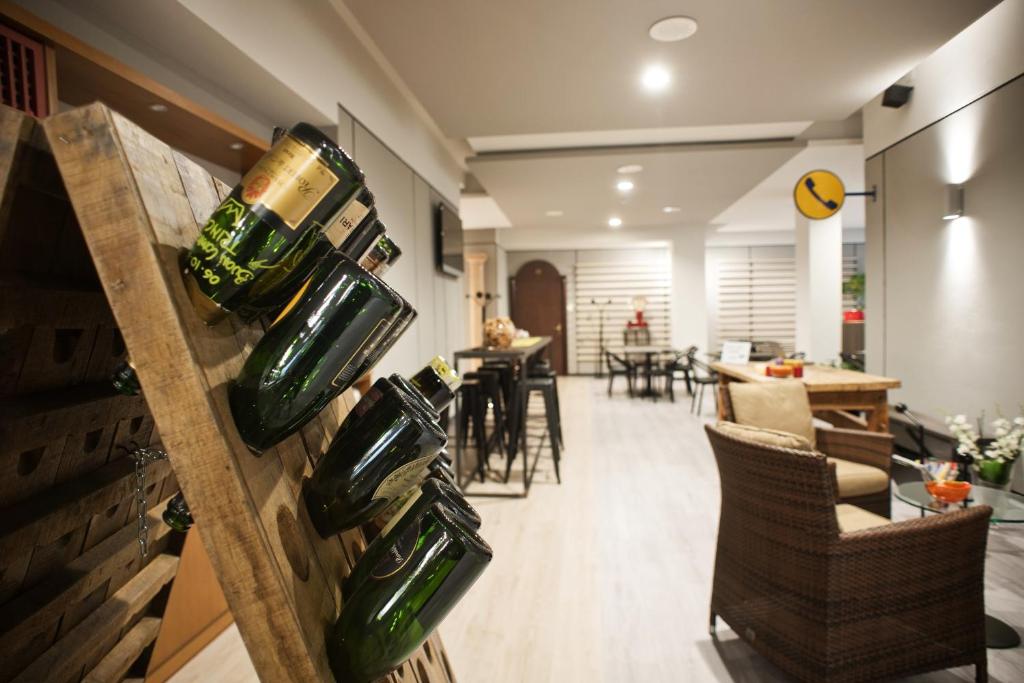 Posezení v ubytování Hotel Bareta