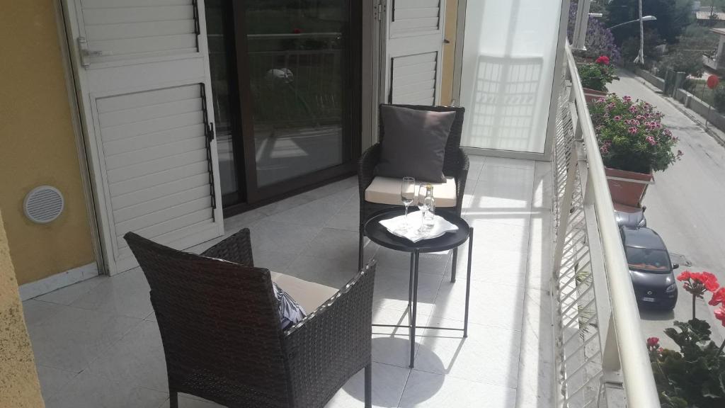 Balkón alebo terasa v ubytovaní Agrigento Dream Apartment