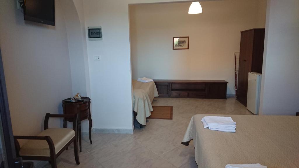 Postel nebo postele na pokoji v ubytování Barbara B&B