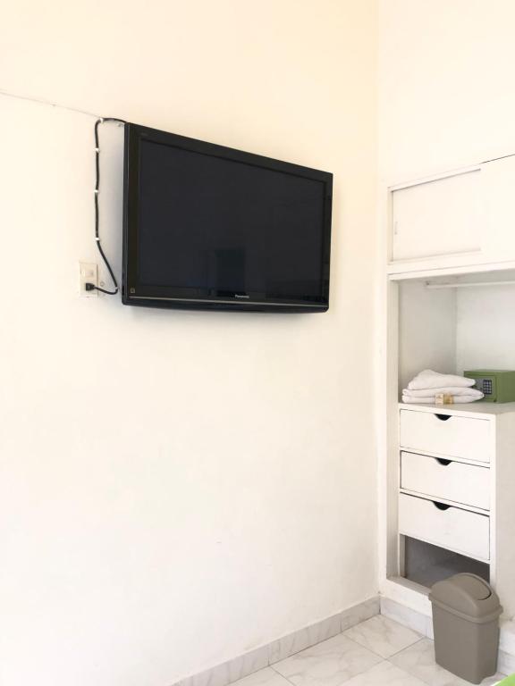 TV a/nebo společenská místnost v ubytování Hotel Balcones de Bocagrande