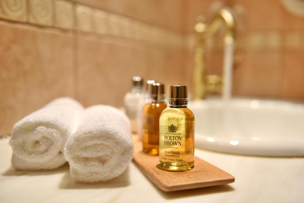 Koupelna v ubytování Unique luxury suites