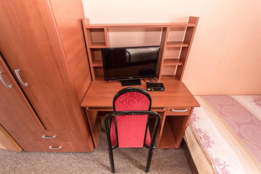 TV a/nebo společenská místnost v ubytování Hotel Drumski Raj