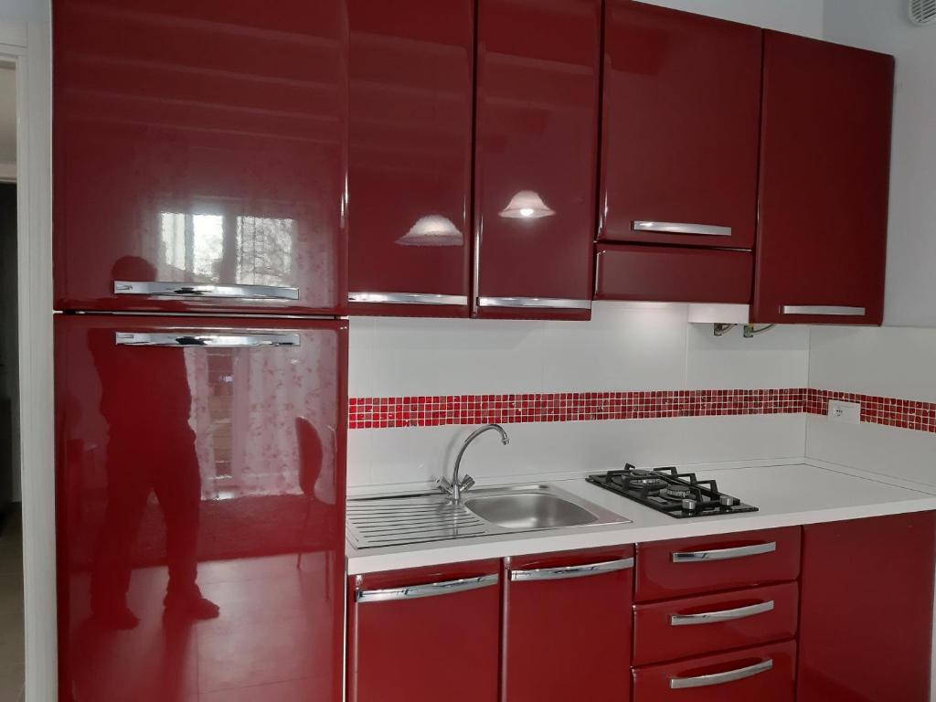Kuchnia lub aneks kuchenny w obiekcie Villa Marianna Garda Lake
