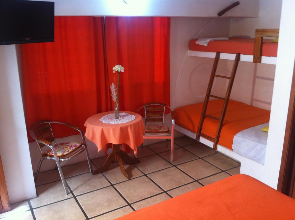 Postel nebo postele na pokoji v ubytování Hotel Cocos