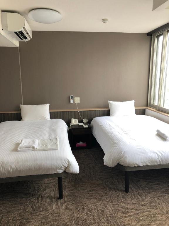 Hotel Tetora Asahikawa Station - Camera Doppia - Fumatori