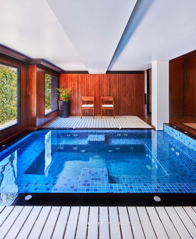 a swimming pool in a house at Taj Exotica Resort & Spa, Andamans in Havelock Island