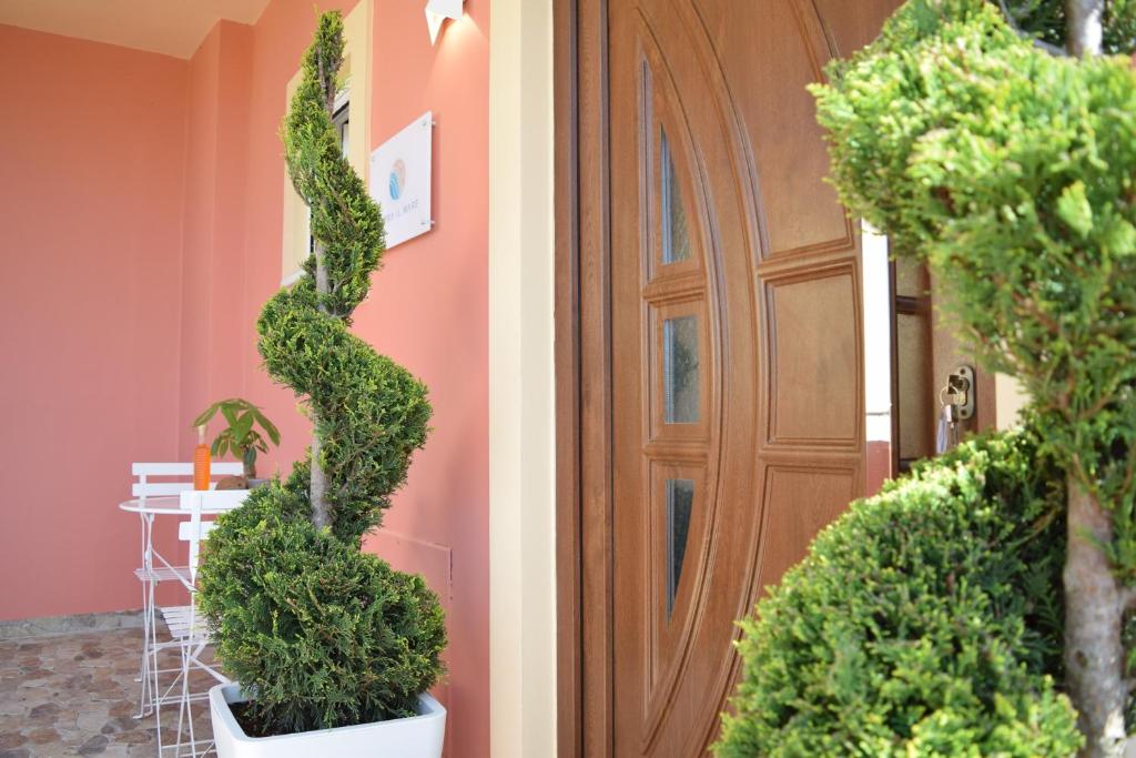Zahrada ubytování Corfu Seaview Maisonette - Sopra il Mare