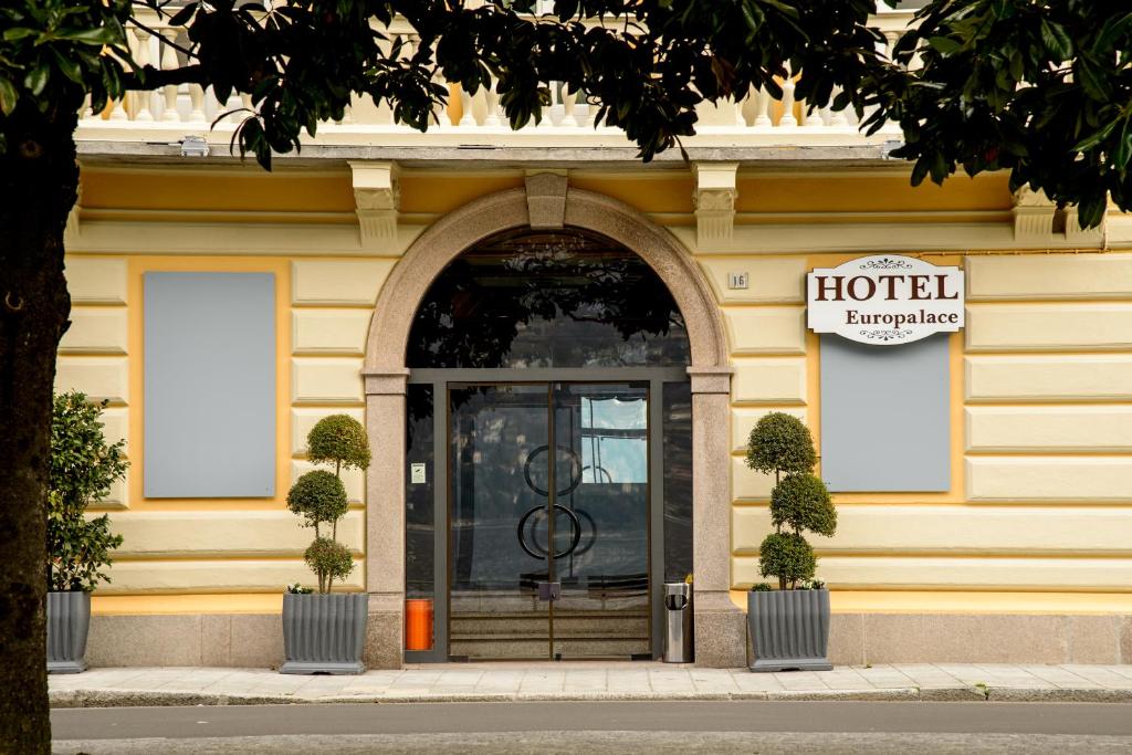 Exteriér nebo vchod ubytování Europalace Hotel