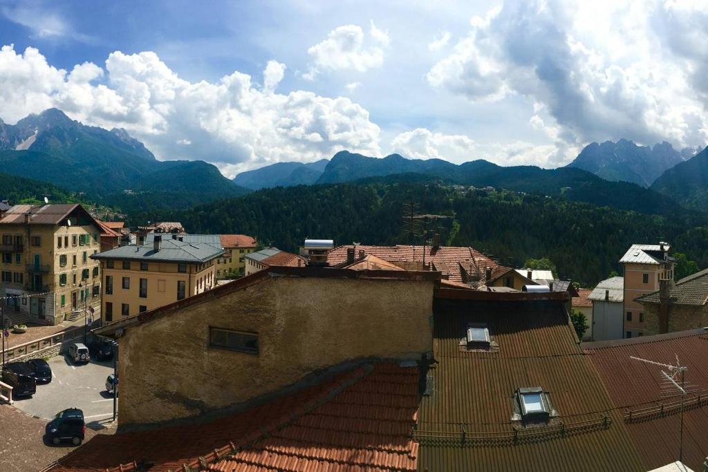 Nespecifikovaný výhled na hory nebo výhled na hory při pohledu z apartmánu