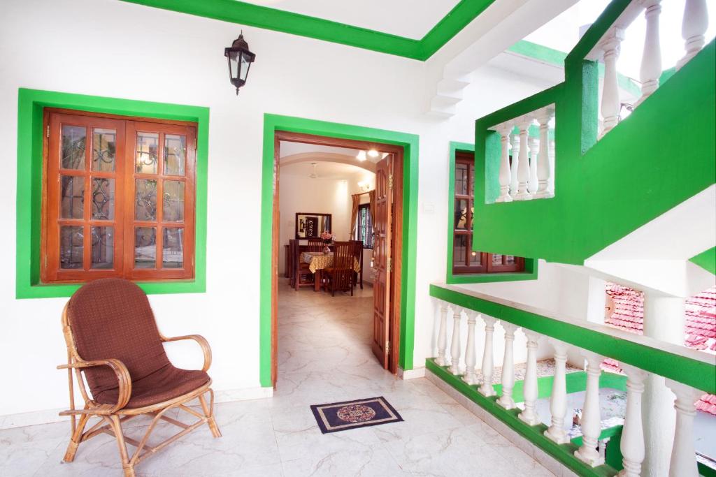 Posezení v ubytování Casa Margarida