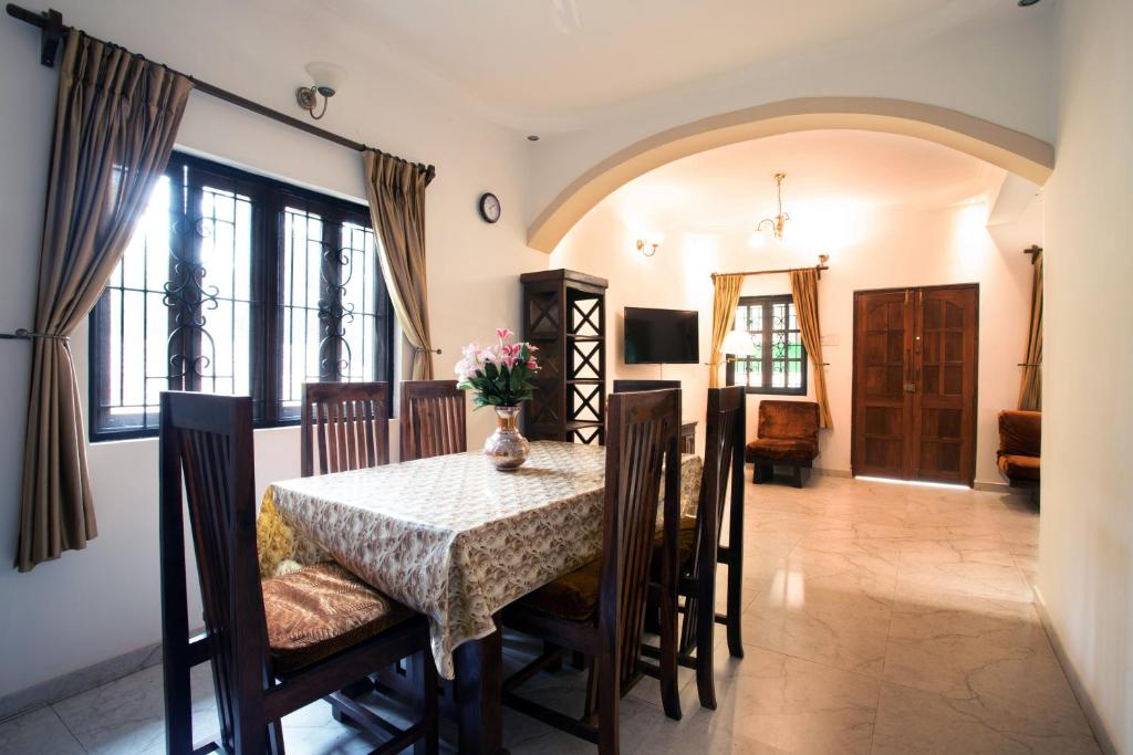 Posezení v ubytování Casa Margarida