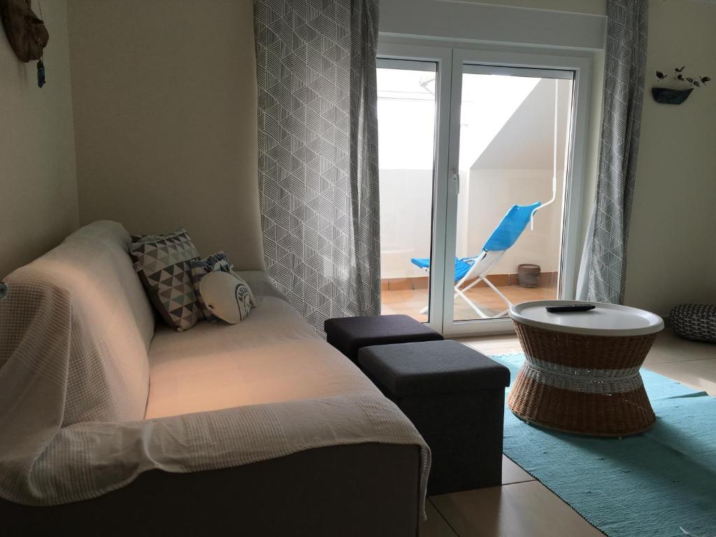 Postel nebo postele na pokoji v ubytování Casas do Mar - Baleal 2 - Sea House