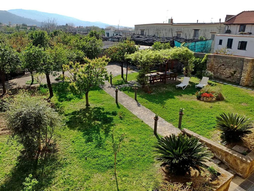 Zahrada ubytování B&B Villa Elisa